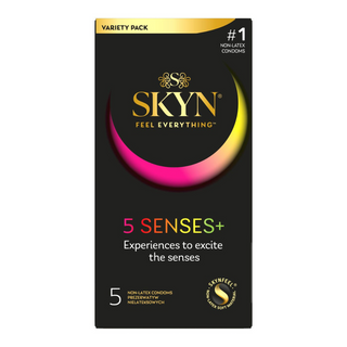 Набір презервативів SKYN 5 Senses 5 шт