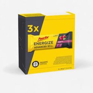 Barrita Energética Energize C2Max Powerbar Frambuesa 3 X 55 G . .