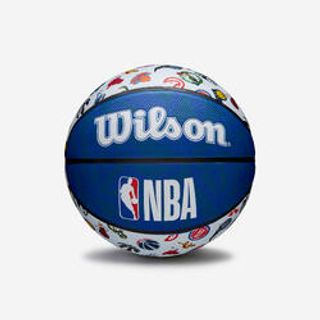 Balón De Baloncesto Nba Talla 7 - Wilson Team Tribute S7 Azul Blanco 7 .