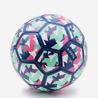 Balón De Fútbol Light Learning Ball Azul Verde Violeta Talla 4 4 Blanco