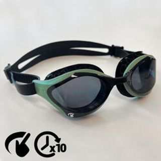 Gafas Natación Arena Air Bold Swipe Cristales Ahumados Única Negro