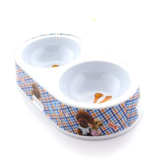 Миска Для Тварин На 2 Відділи З Малюнком