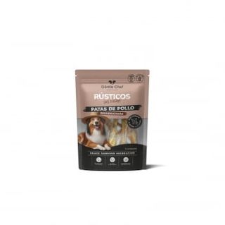 Snack patas de pollo deshidratadas para perro adulto Gentle Chef Rústicos 5 uds