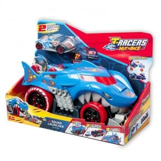 T- Racers Mix 'N Race Squad Launcher Shark-PTRSP114IN80