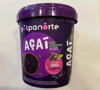 Polpanorte Açai Con Guarana 500g