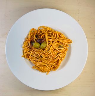 Spaghetti De Olivas Da Giorgio-plato Preparado Ud. Aprox 300g