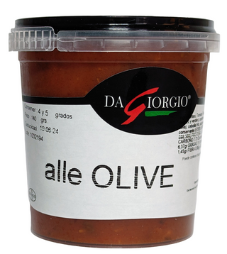 Salsa Olivas Da Giorgio Vaso 140 Gr.