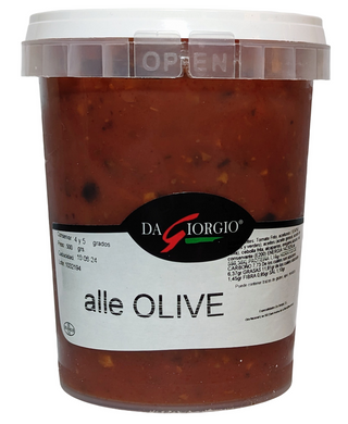 Salsa Olivas Da Giorgio Vaso 500 G.