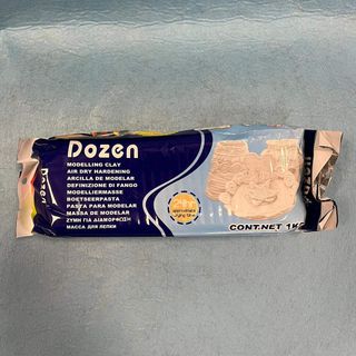 ჰაერზე შრობადი თიხა თეთრი 1კგ