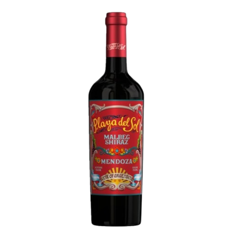 Playa Del Sol Dry Red Malbec Shiraz 750Ml