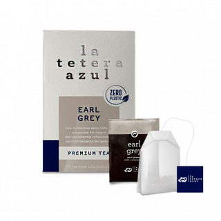 Tetera Azul Earl Grey 20 Bolsitas