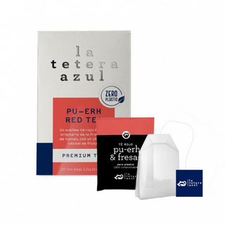 Tetera Azul Te Rojo Pur-Eh 20 Bolsitas