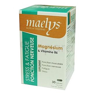 MAELYS MAGNESIUM ET VITAMINE B6