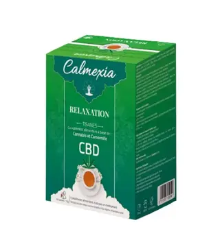 CALMEXIA RELAXATION TISANES CBD BOITE DE 10 SACHETS