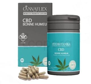 CANNAFLEX CBD BONNE HUMEUR BOITE DE 30 GELULES