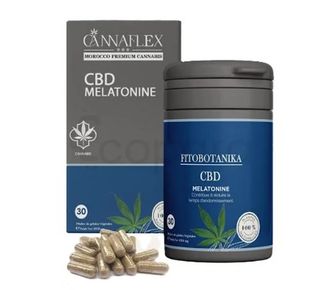 CANNAFLEX CBD MELATONINE BOITE DE 30 GELULES