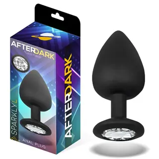 Plug Joya Silicona Negra L Afterdark