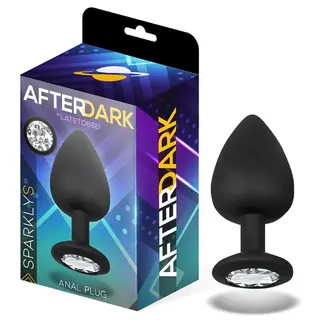 Plug Joya Silicona Negra S Afterdark