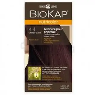 BIOKAP NUTRICOLOR NUMERO 4.4 CHATAIN CUIVRE