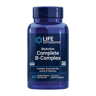 Life Extension BioActive Complete B-Complex - 60 Vegetarian Capsules