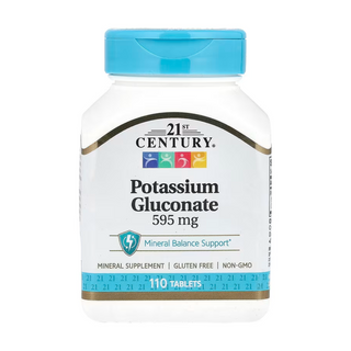21st Century Gluconate de potassium  595 mg - 110 tablets