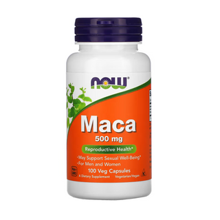 Now Foods Maca 500 mg -100 Veg Capsules