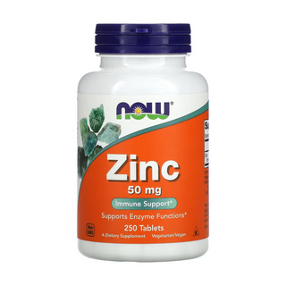 Now Foods Zinc 50 mg - 250 Tablets