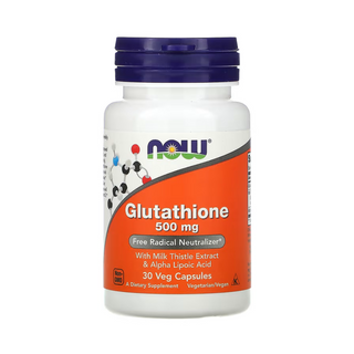 Now Foods Glutathion 500 mg - 30 capsules végétariennes