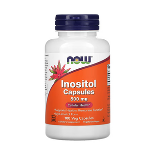 Now Foods Inositol Capsules 500 mg - 100 capsules