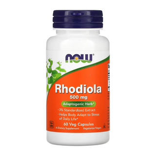 Now Foods Rhodiola 500 mg - 60 Veg Capsules