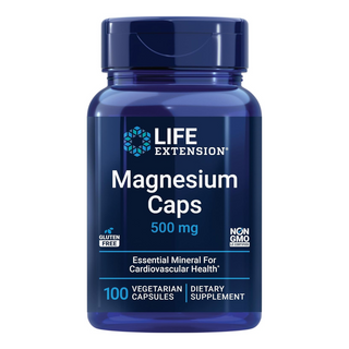 Life Extension Magnesium Caps 500 mg - 100 Vegetarian Capsules