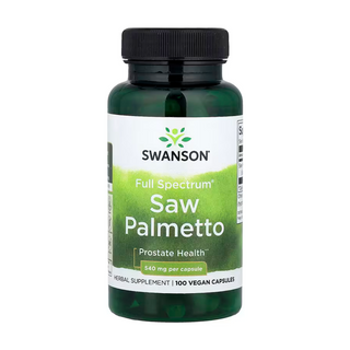 Swanson Full Spectrum Saw Palmetto 540 mg - 100 Vegan Capsules
