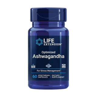 Life Extension Optimized Ashwagandha 125 mg - 60 Vegetarian Capsules