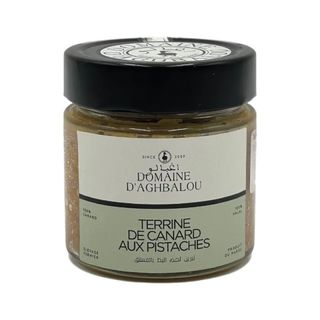 Terrine de canard aux pistaches 160g - DOMAINE D'AGHBALOU