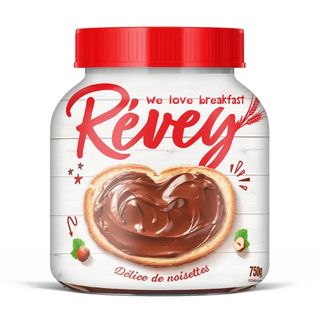 Pâte à Tartiner Chocolat Noisette Revey 750 G