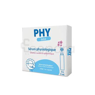 GILBERT PHY SERUM PHYSIOLOGIQUE 5ML BOITE DE 5