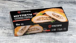 Котлети З Лісовими Грибами Та Трюфелем У Вершках (400 Г)