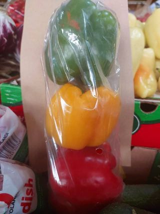 Semafor dekor paprika