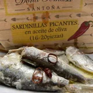Sardinillas Picantes En Aceite De Oliva (16/20 Piezas) 115g