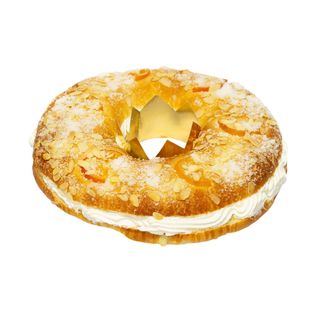 Roscón Artesano Relleno De Nata. Tamaño De 4 A 6 Raciones