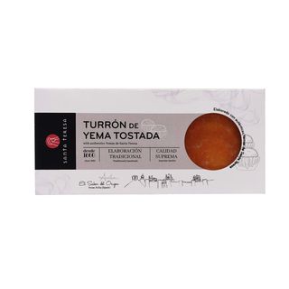 Turrón Artesano De Yema Tostada. 270gr