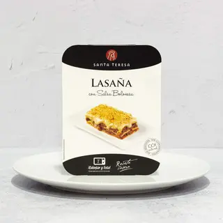 Lasaña Con Salsa Boloñesa Santa Teresa 225 G