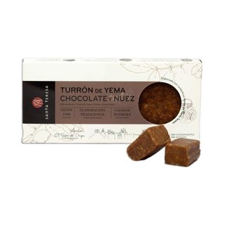 Turrón De Yema, Chocolate Y Nuez 270g