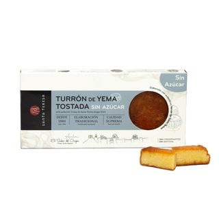 Turrón De Yema Tostada Sin Azúcar 270g