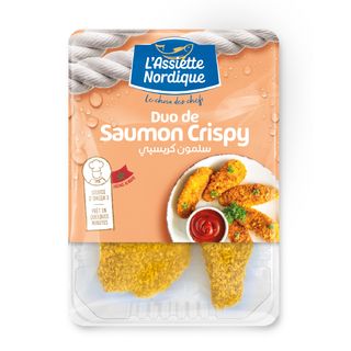 L'Assiette Nordique Crispy saumon duo 120 g
