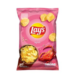 Чіпси Lays Краб (60г) , Шт