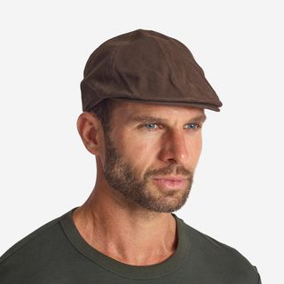 Gorra Plana Caza Solognac Steppe Adulto Marrón 58 Cm Marron