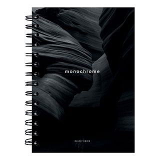 Тетрадь общая, Be Smart, 144х204 мм, 120 л., точка, твердый переплет, спираль. Коллекция "Dune", ущелье