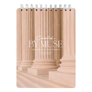 Альбом для рисования, Be Smart, 156х207 мм, 45 л., мягкий переплет, спираль, бумага 190 г/м2. Коллекция "Muse", лестница