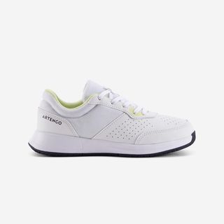 Tenis Con Cordones Niño - Essentiel Blanco Amarillo 38 Blanco